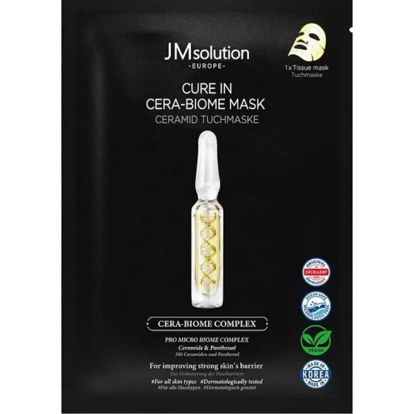 JMsolution Лечебная маска с керамидами и пробиотиками Cure In Cera-Biome Mask (30 мл)